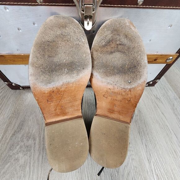 Anthropologie Musse & Cloud Coolise Laser Cut Ankle Boots Size 8 - Picture 9 of 9